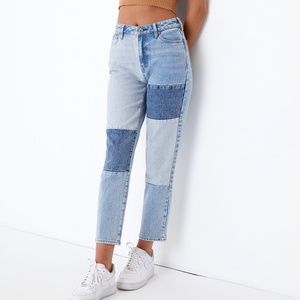 PacSun Mom Jean Patchwork 24